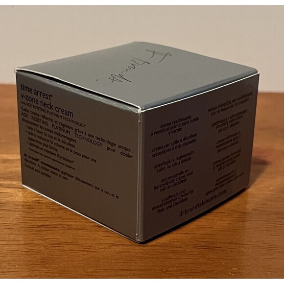 Dr. Brandt Time Arrest V Zone Neck Cream 1.7oz/50g MSRP $120 NIB - Picture 5 of 8